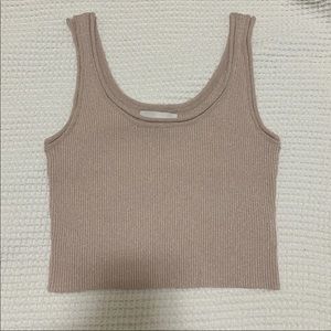 3.1 PHILLIP LIM METALLIC CROPPED TANK